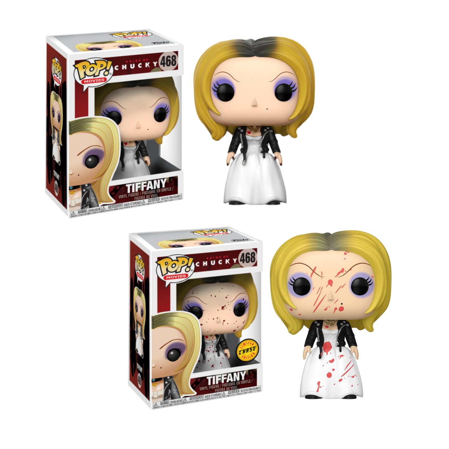 Pop! Horror: Bride of Chucky - Tiffany w/ Chase