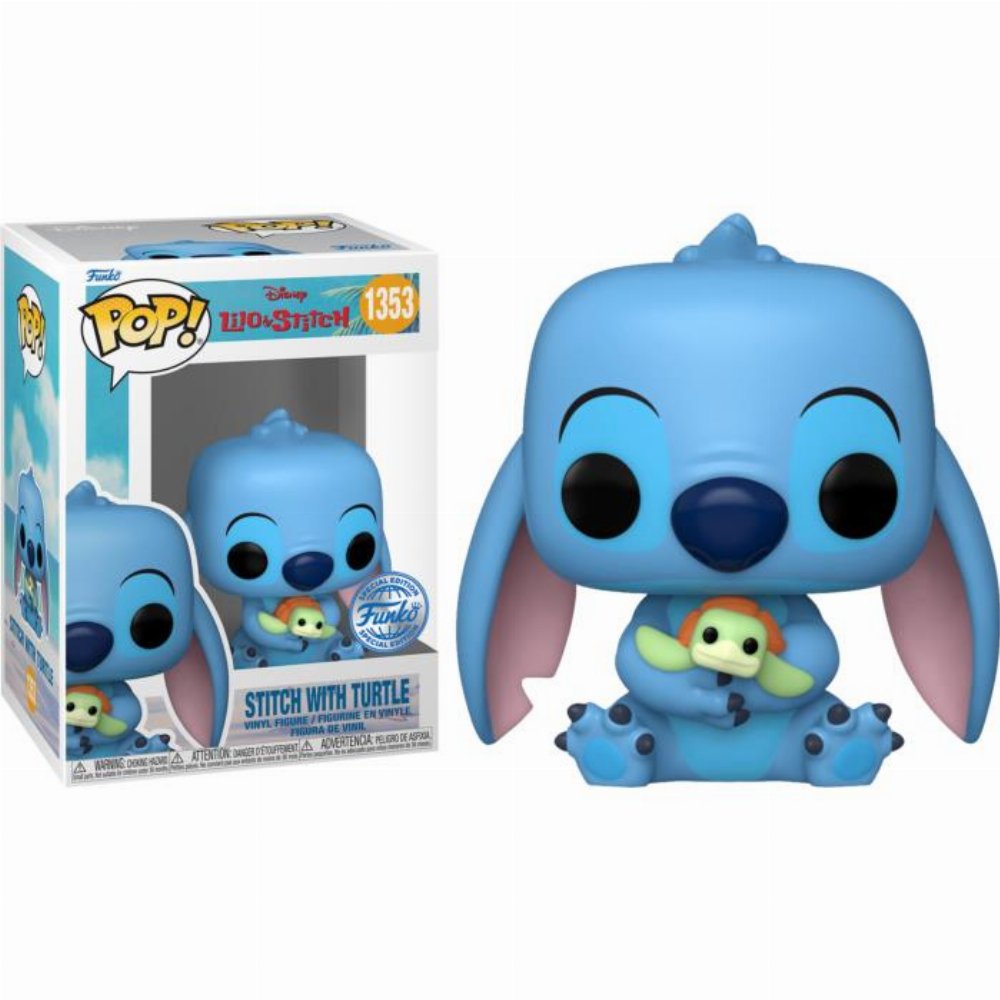 Pop! Disney: Lilo & Stitch - Stitch with Turtle (Exc)