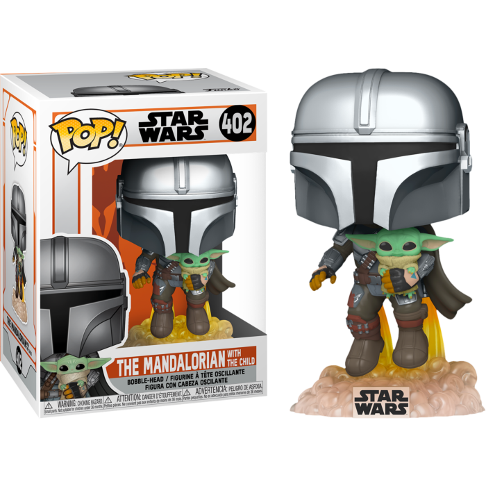 Pop! Tv: The Mandalorian - Mando Flying w/Jet