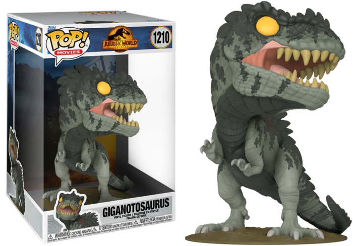 Pop Jumbo! Movies: Jurassic World Dominion- Giant Dino