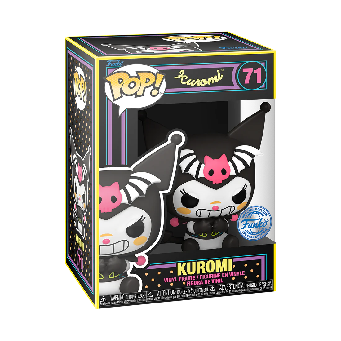 Pop! Sanrio: Hello Kitty - Ghost Kuromi (BLKLT)(Exc)