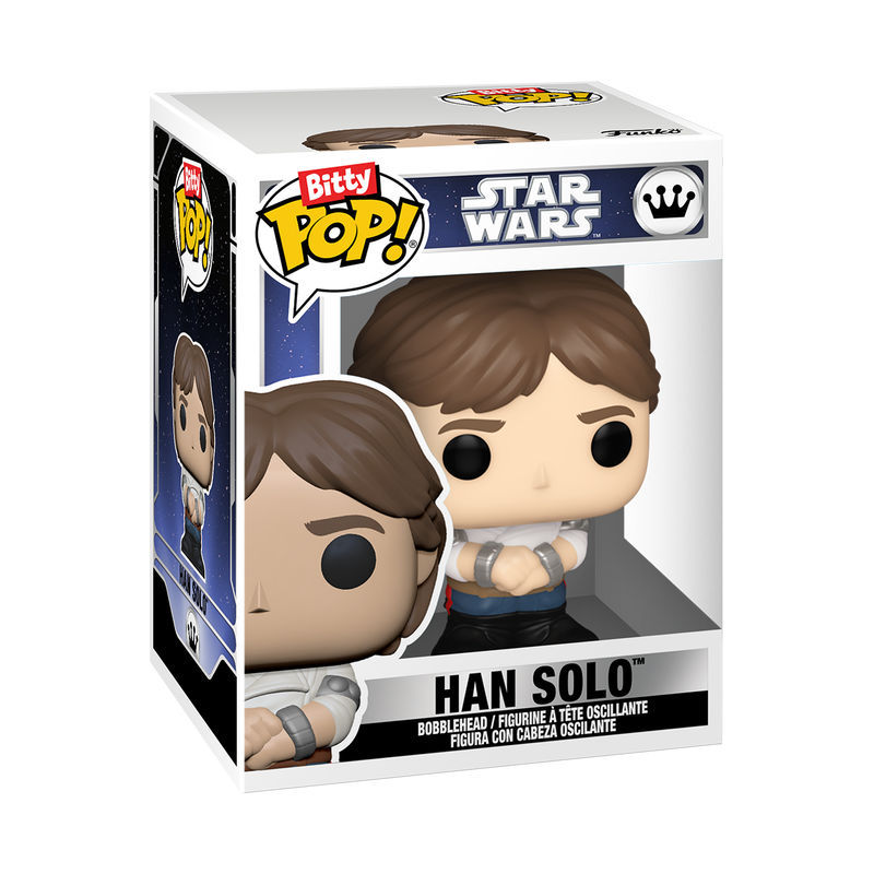 Bitty Pop! Star Wars: Star Wars The Empire Strikes Back - Han and Leia 2pk