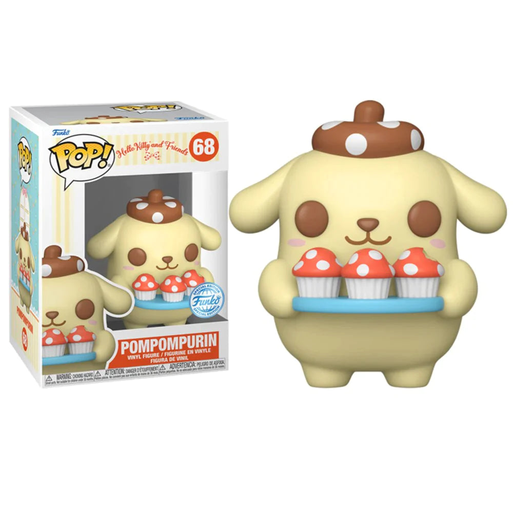 Pop! Sanrio: Hello Kitty and Friends - Pompompurin with Tray (Exc)