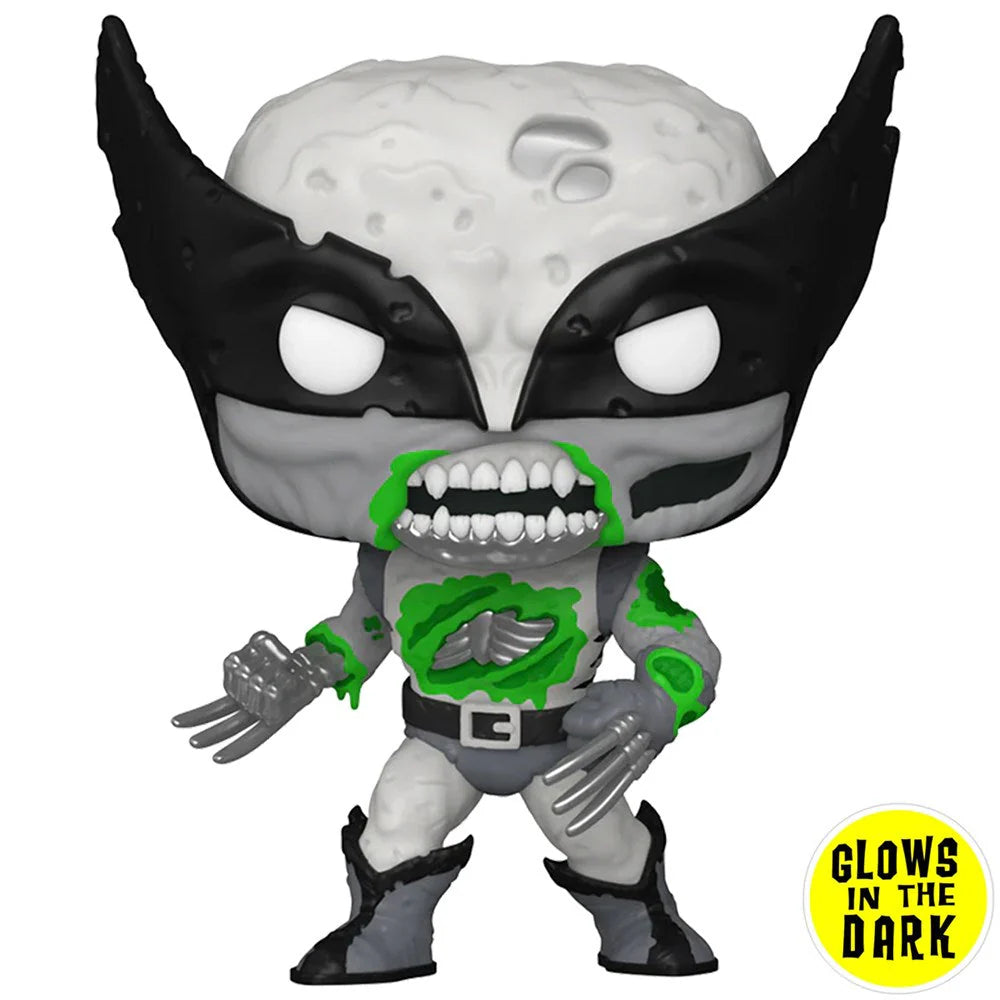 Pop! Marvel: Zombies - Wolverine (B&W) (Gw) (Exc)