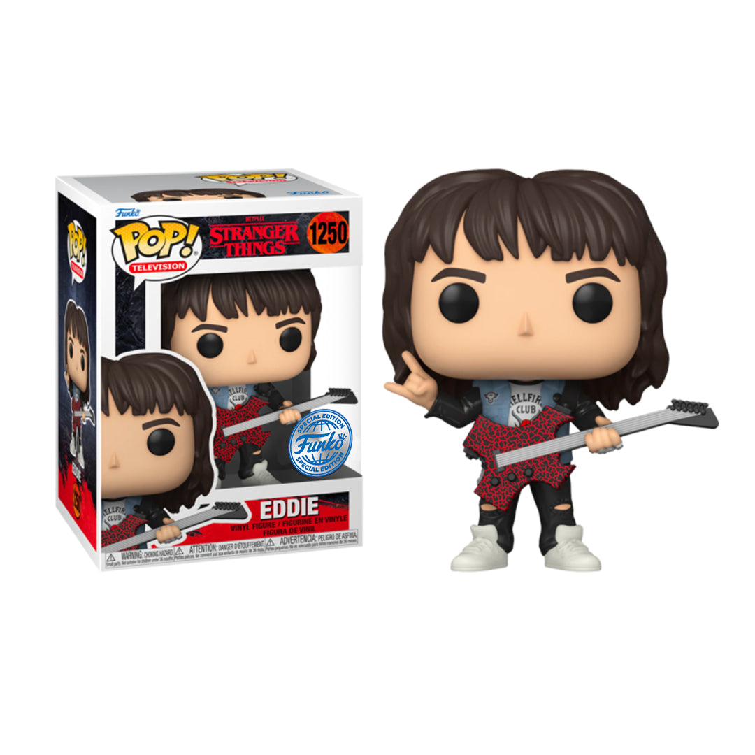 Pop! Tv: Stranger Things - Eddie with guitar (Exc)