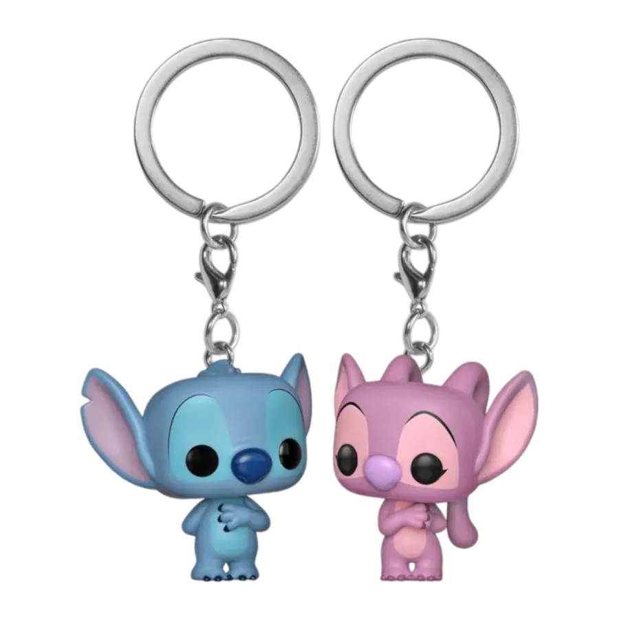 Pocket Pop! Disney: Lilo & Stitch - Stitch & Angel Keychain 2-Pack