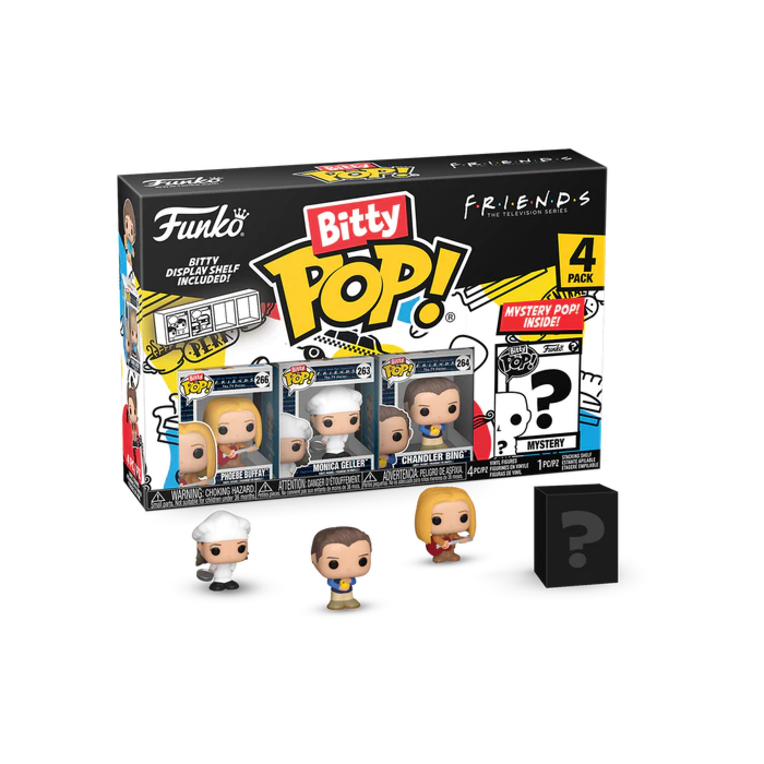 Bitty Pop! Tv: Friends - Phoebe 4pk