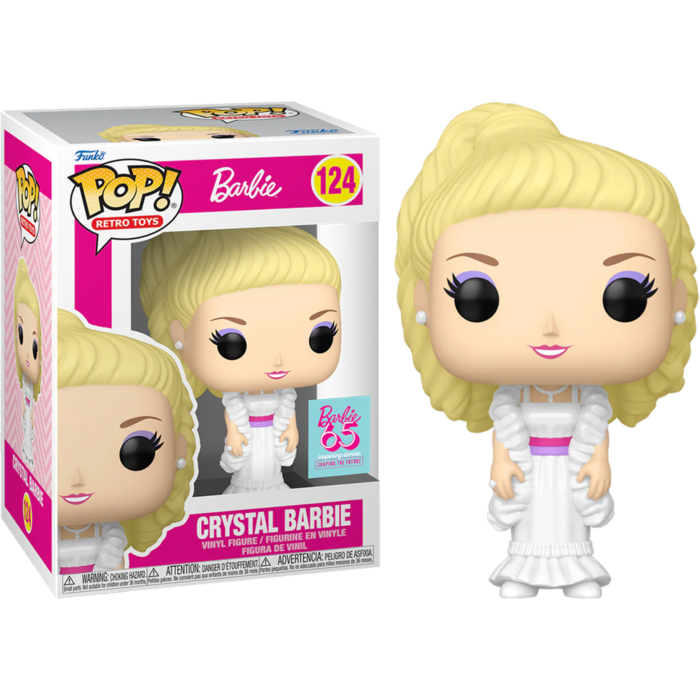 Pop! Movies: Retro Toys - Crystal Barbie (Pearl.)