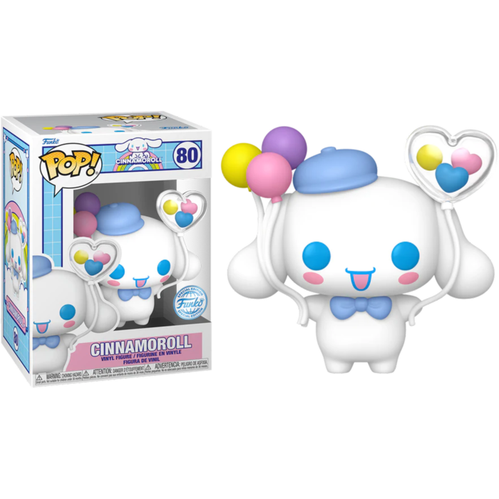 Pop! Sanrio Hello Kitty - Cinnamoroll (with Balloons) (Exc)