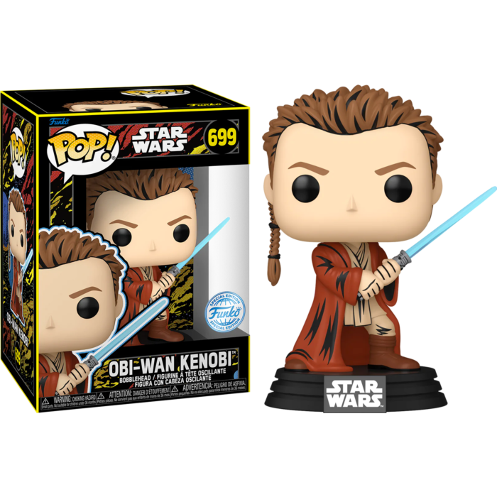 Pop! Star Wars: The Phantom Menace 25th - Obi-Wan (Retro)(Exc)