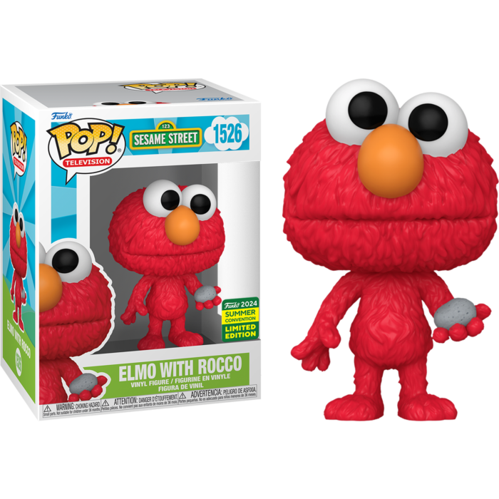 POP! TV: Sesame Street - Elmo with Rocco (SDCC'24)