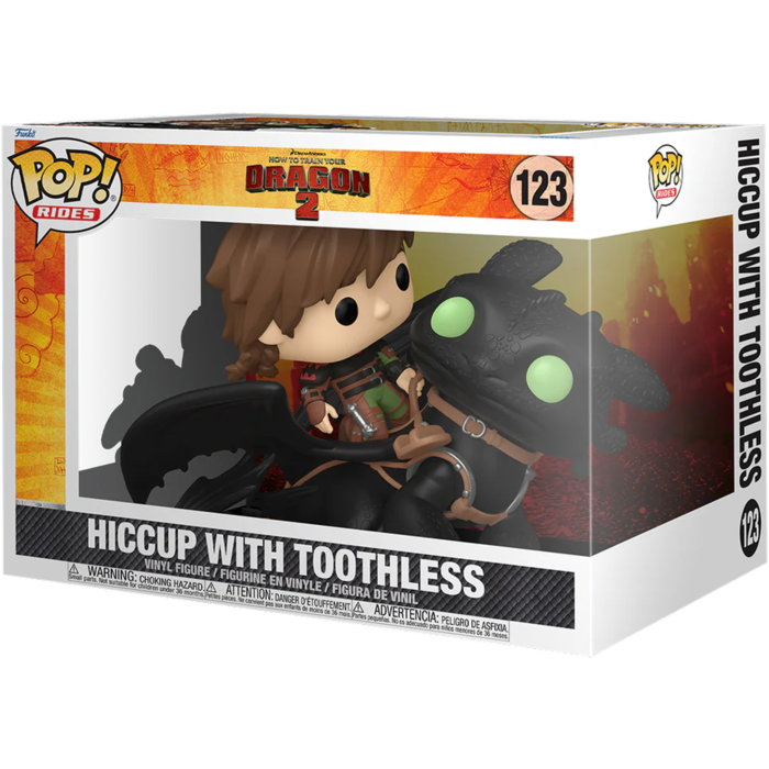 Pop Rides DLX! Movies: How to Train your Dragon 2 Hiccup w/Toothless