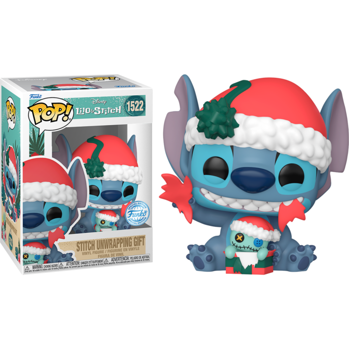 Pop! Disney: Lilo & Stitch - Stitch unwrapping gift (Exc)