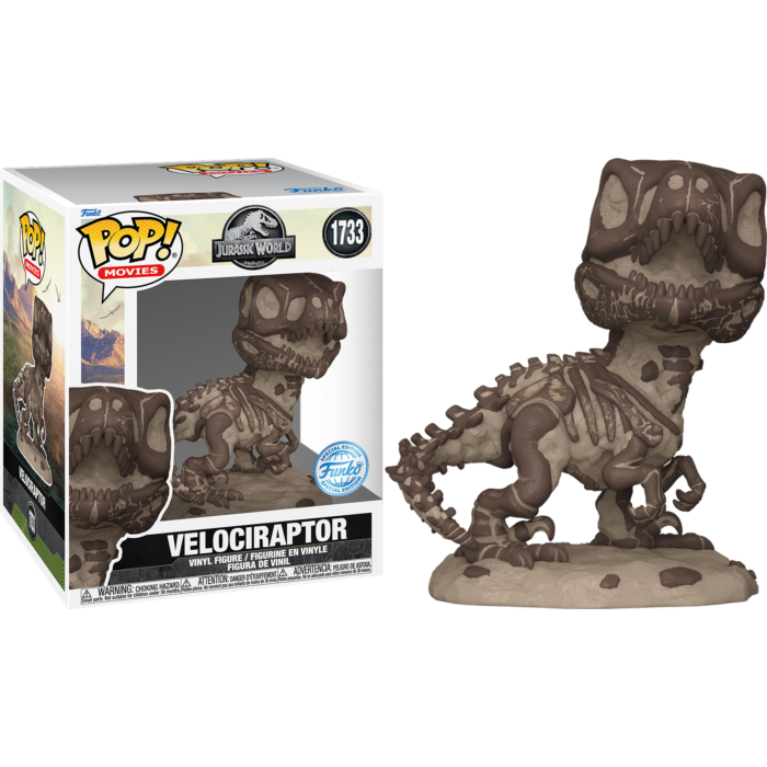 Pop Super! Movies: Jurassic Park- Velociraptor(Fossil)