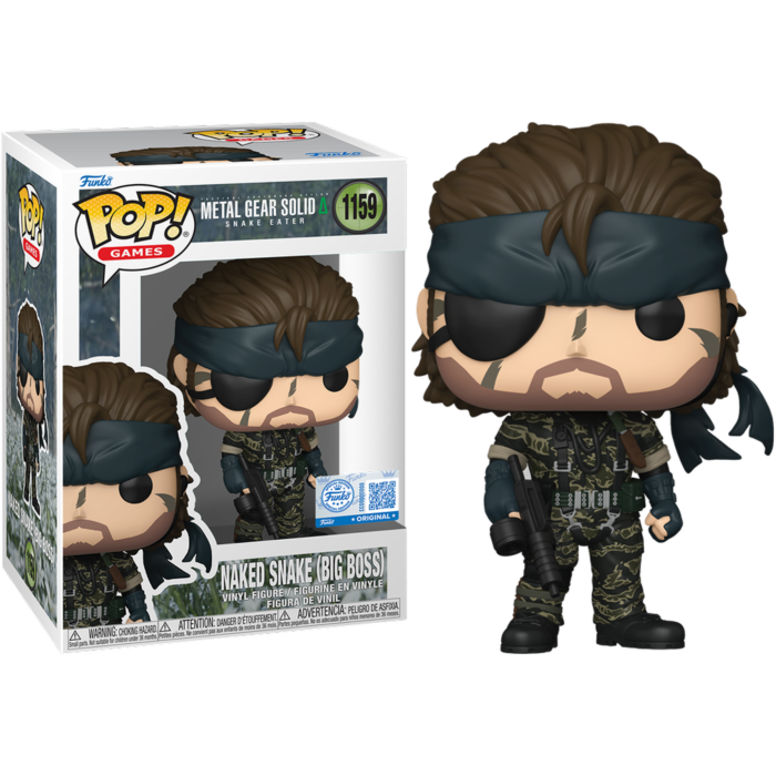 Pop! Games: Metal Gear S3- Naked Snake (Big Boss) (Exc)