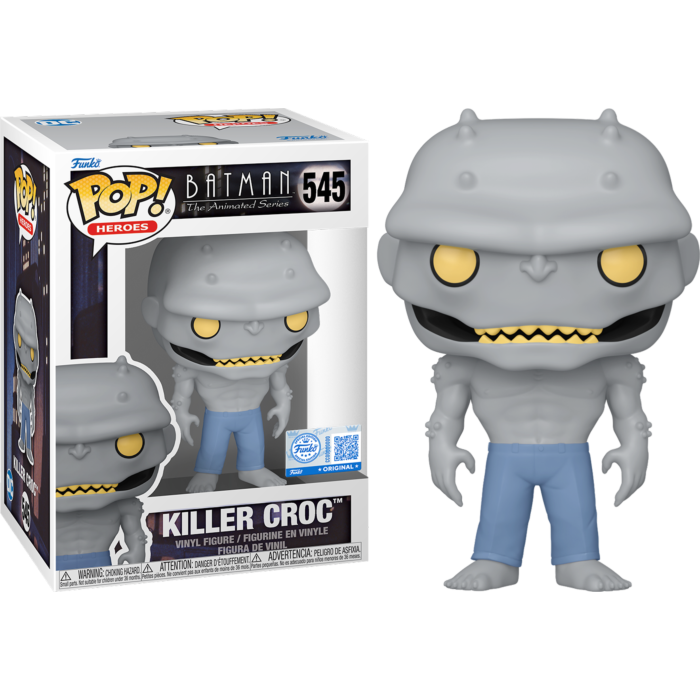 Pop! Heroes: BTAS S5 - Killer Croc (Exc)