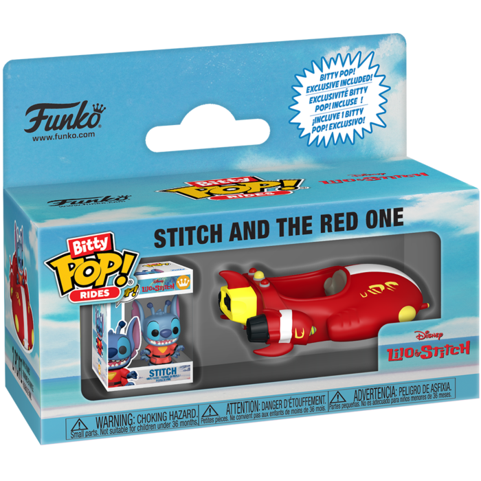 Bitty Pop! Ride: Lilo and Stitch - The Red One with Stitch