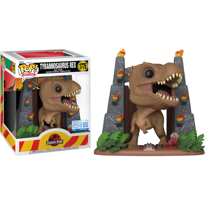 Pop Deluxe! Movies: Jurassic Park - Rex w/ Gates