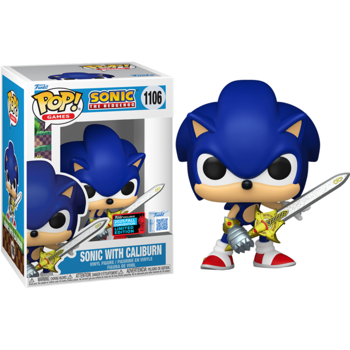 Pop! Games: Sonic - Sonic w/ Sword (NYCC'25)