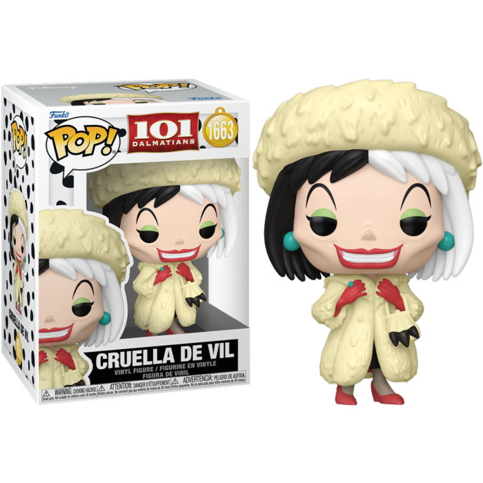 Pop Disney: 101 Dalmatians S2 - Cruella De Vil w/chase