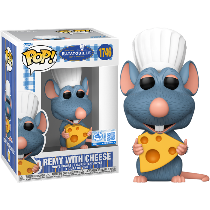 Pop! Pixar: Ratatouille - Remy with Cheese (Exc)
