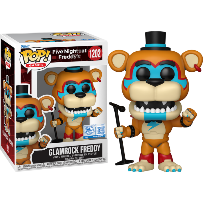 Pop! Games: Five Nights At Freddy - Glamrock Freddy (Exc)