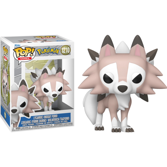 Pop! Games: Pokemon - Lycanroc (Midday Form)