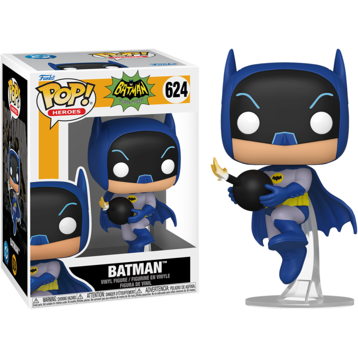 Pop! Heroes: Batman 66 S2- Batman W/Bomb