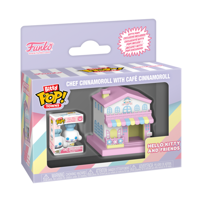 Bitty Pop! Towns: Sanrio - Café Cinnamoroll