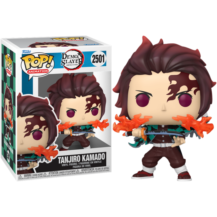 Pop! Animation: Demon Slayer - Tanjiro Kamado (Fire Breathing)