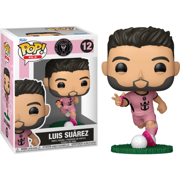 Pop! Football: Inter Miami - Luis Suarez (Pink Uniform)