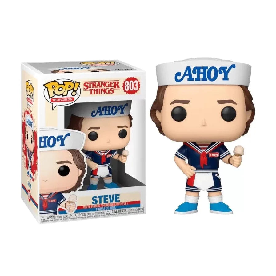 POP! TV: Stranger Things- Steve w/ Ice Cream Vinyl Figure