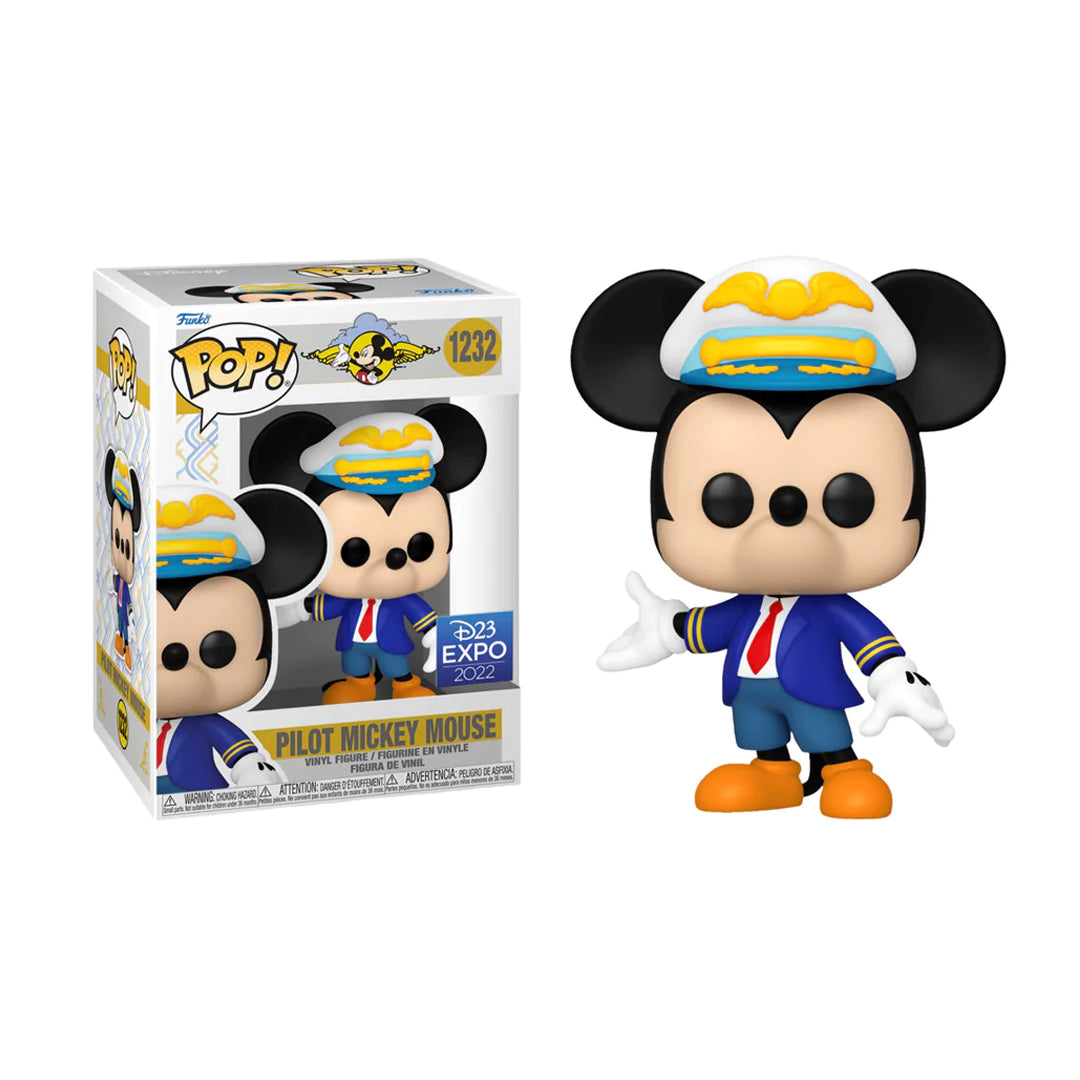 Pop! Disney: Mickey Mouse & Friends - Pilot Mickey Mouse (D23 Expo)
