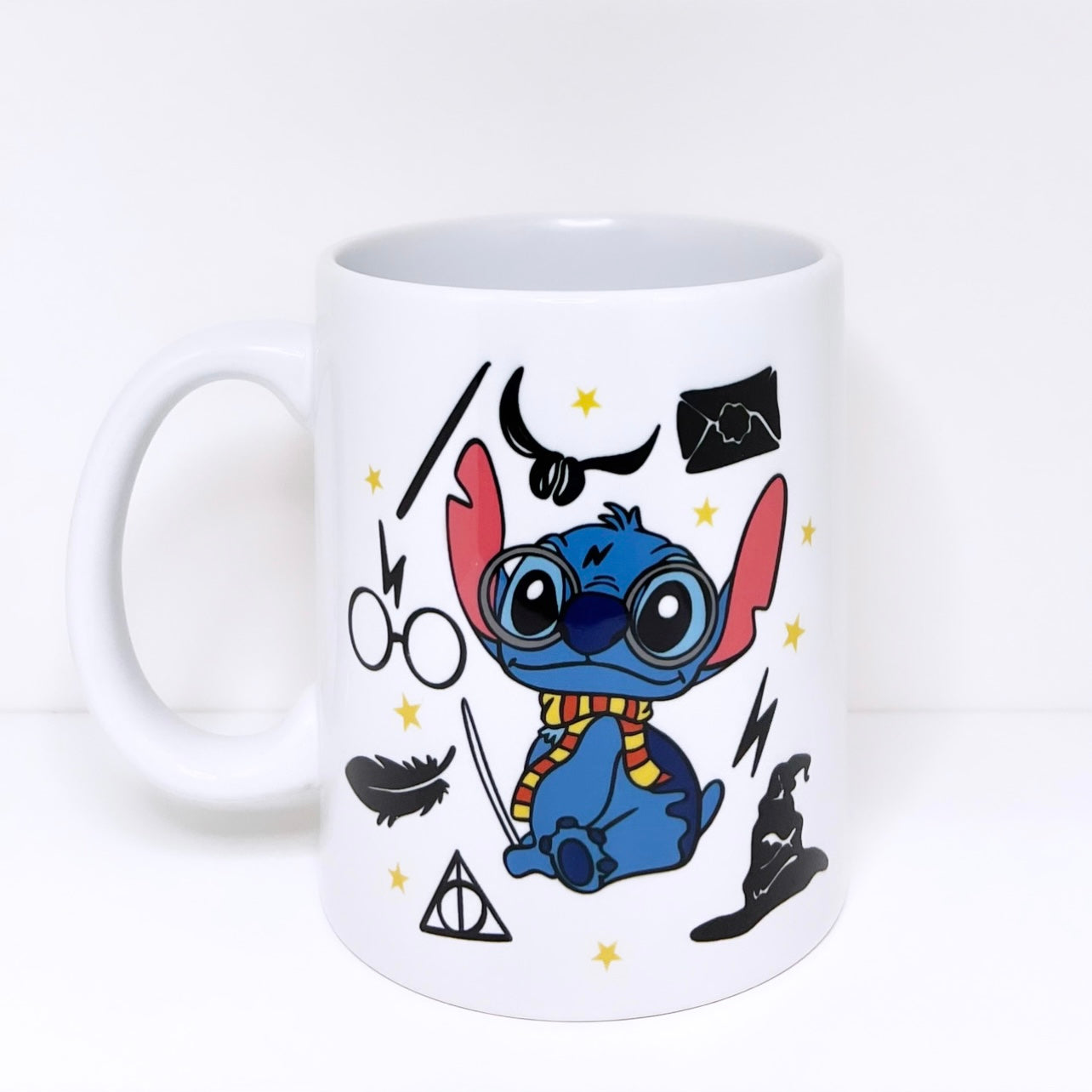 Harry Potter - Stitch at Hogwarts Customizable Mug