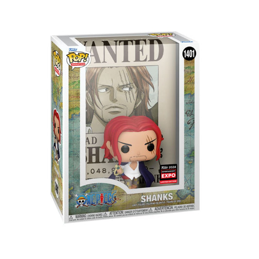 Pop! Animation: One Piece - Shanks Wanted Poster (C2E2'24)