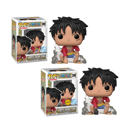 Pop! Animation: One Piece - Luffy Gear Two (Exc) w/Chase