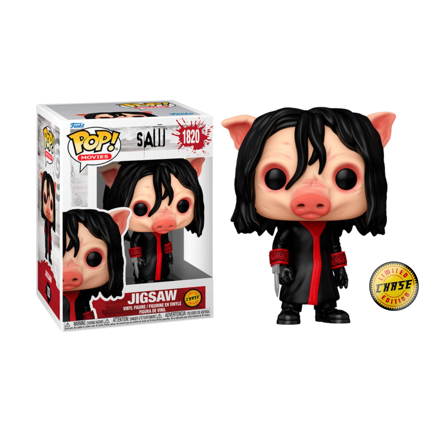 Pop! Movies: Saw - Jigsaw Killer w/ Chase