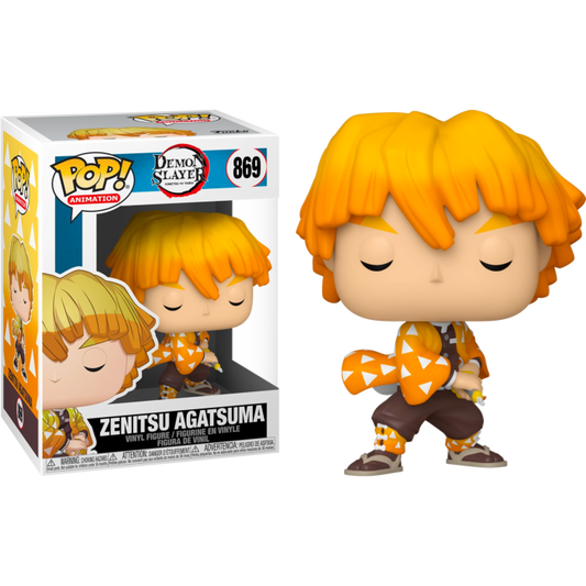 Pop! Animation: Demon Slayer - Zenitsu Agatsuma