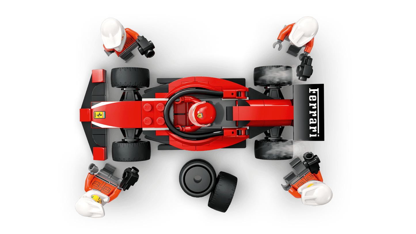 LEGO® F1® Pit Stop & Pit Crew with Ferrari Car