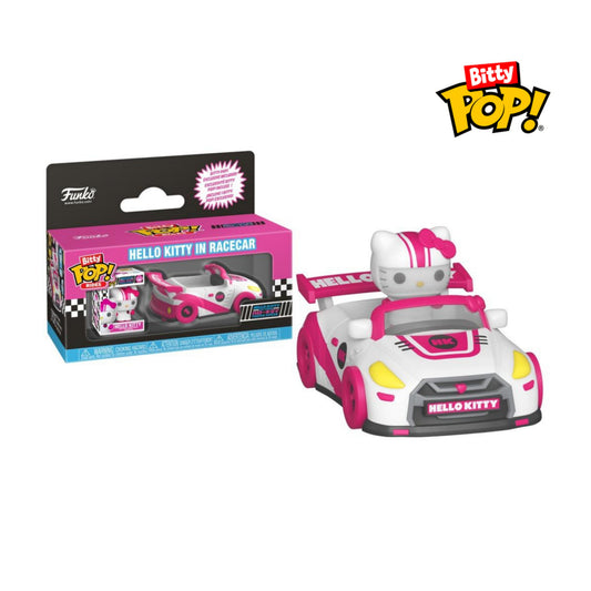 Bitty Pop! Ride Animation: Sanrio - Racecar with Hello Kitty