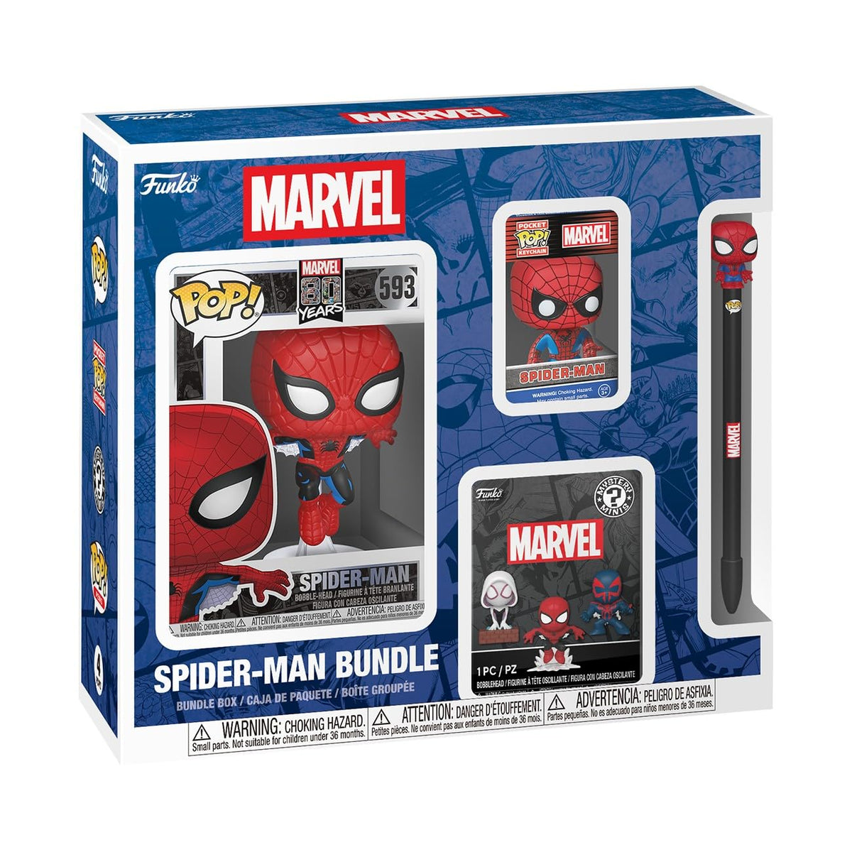 Pop Impulse Bundle! Marvel: Spider-Man 4Pk (BF)