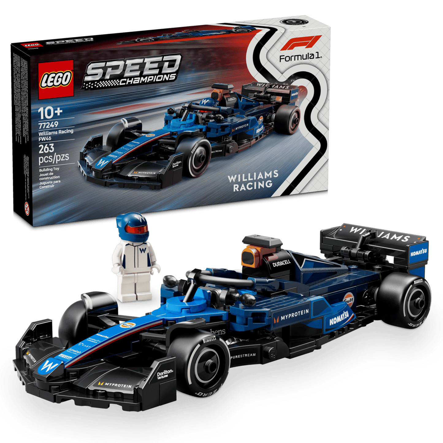 LEGO® Williams Racing FW46 F1® Race Car