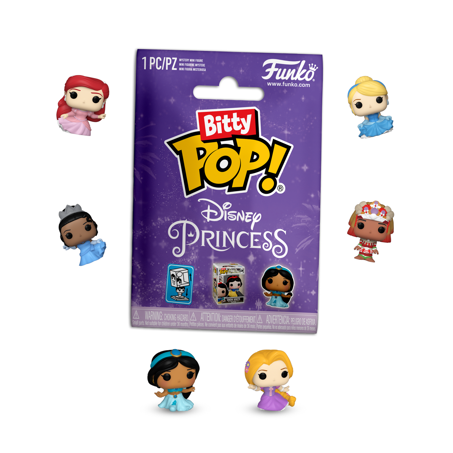 Disney Princess - Bitty Pop! Mystery Blind Bag (1 piece)