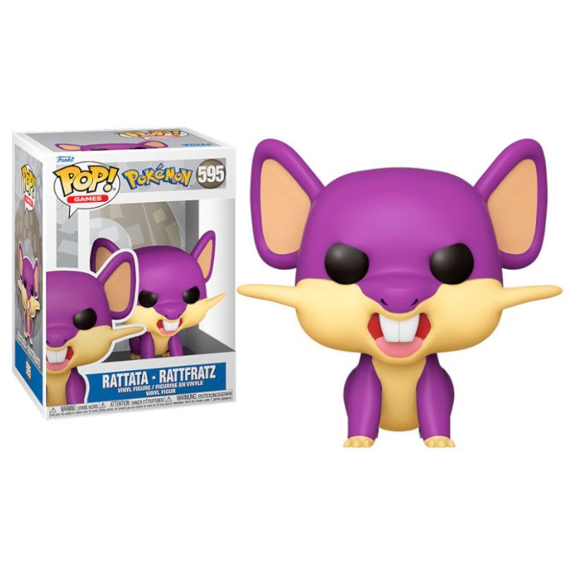 Pop! Games: Pokemon - Rattata (EMEA)