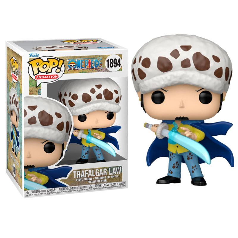 Pop! Animation: One Piece - TRAFALGAR LAW with Blue Anesthesia