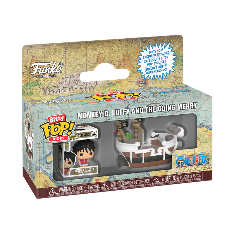 Bitty Pop! Rides: One piece - Going Merry with Luffy