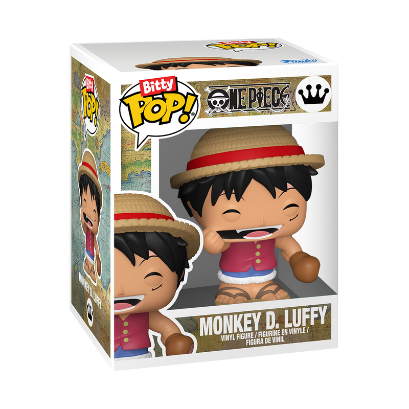 Bitty Pop! Animation: One Piece - Luffy & Nami 2Pk
