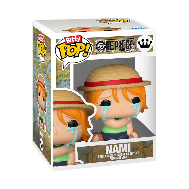 Bitty Pop! Animation: One Piece - Luffy & Nami 2Pk