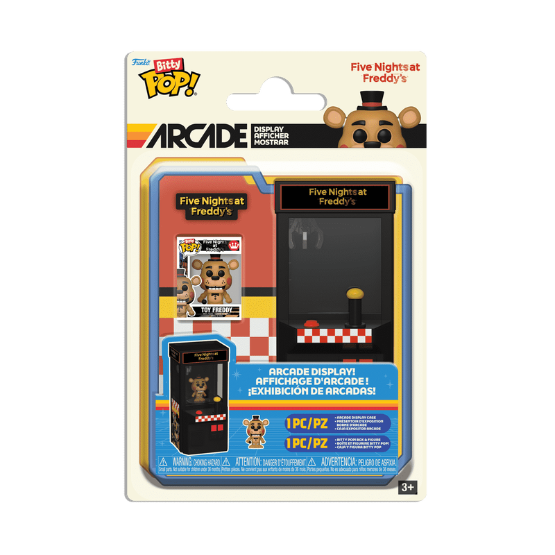 Bitty Pop! Arcade: Five Nights At Freddy's - Toy Freddy