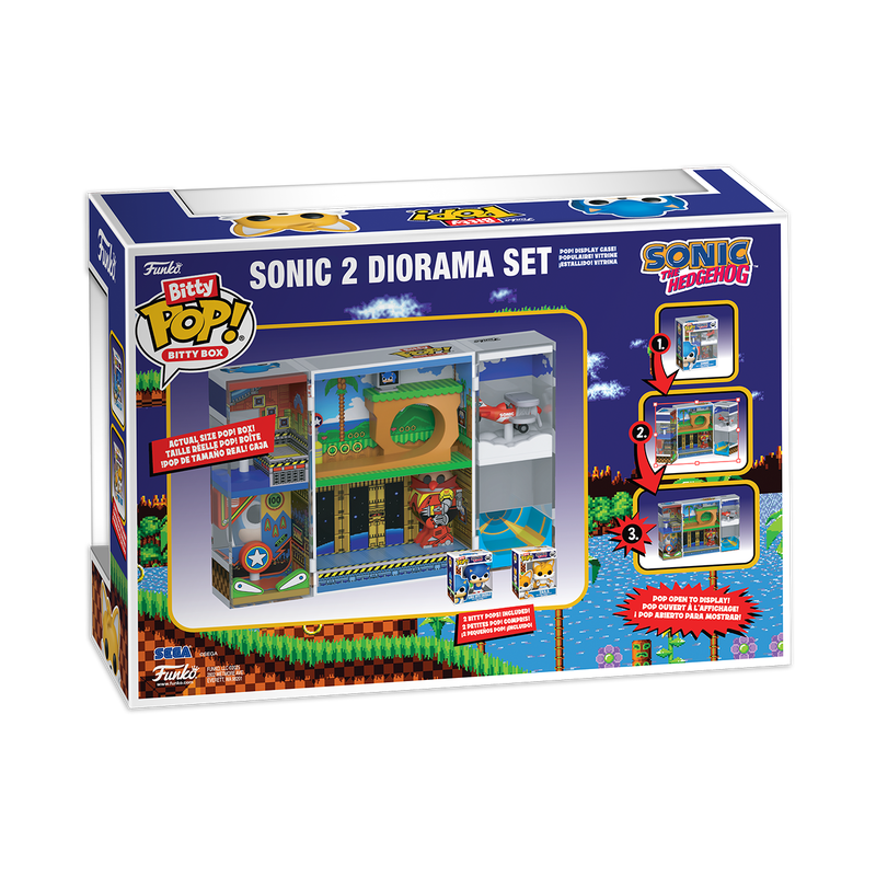 Bitty Boxes! Games: Sonic - Sonic
